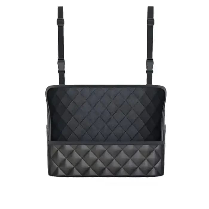 Filet de rangement pour siège central de voiture, sac en cuir de grande capacité, sac de rangement pour dossier de siège, fournitures pour dossier de chaise de voiture, sac suspendu pour articles de r