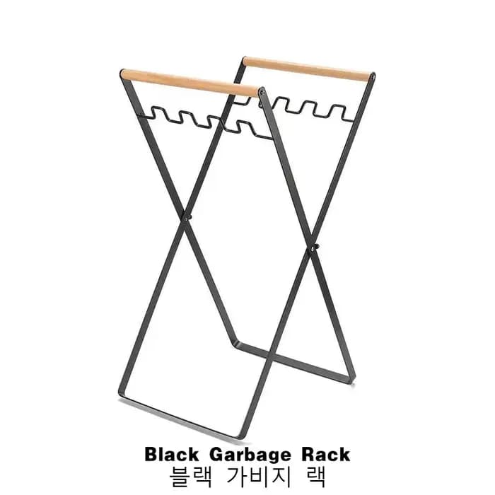 MOUNTAINHIKER Camping en plein air support de rangement Portable en plastique sac poubelle