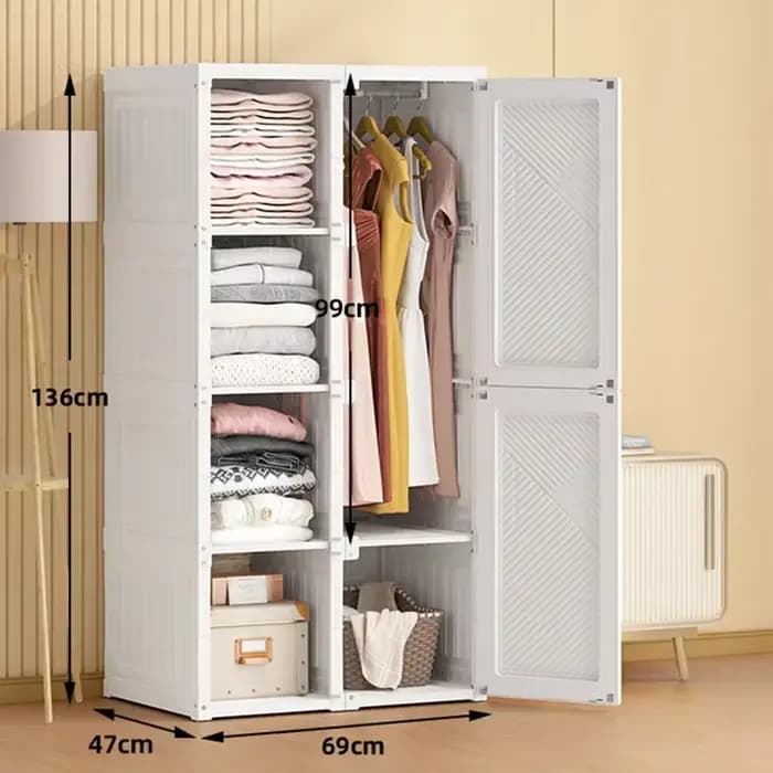 Organisateur de rangement pour placard de chambre