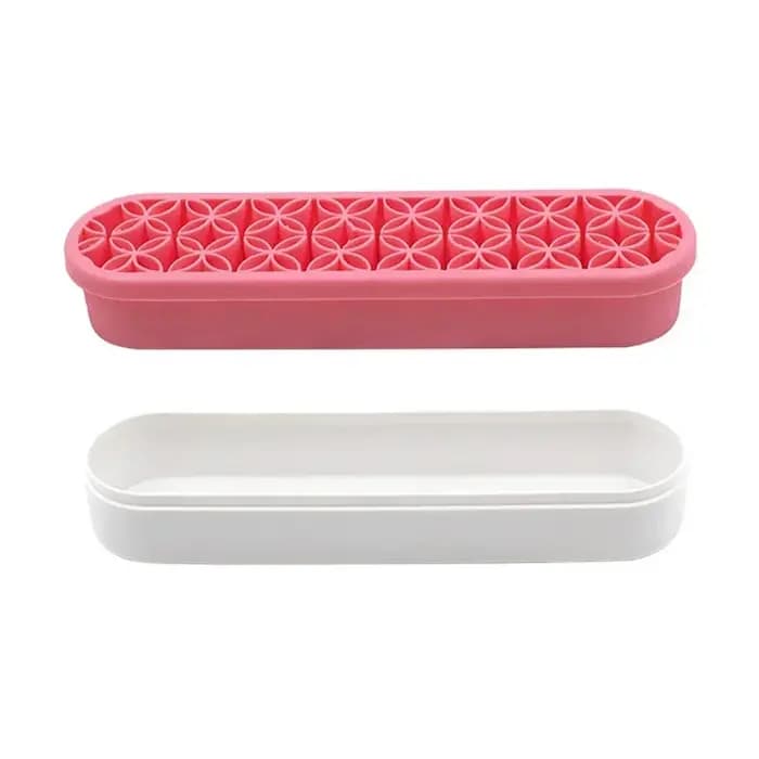 Étagère porte-brosse de maquillage porte-stylo à ongles présentoir support mallette de rangement de brosse organisateur
