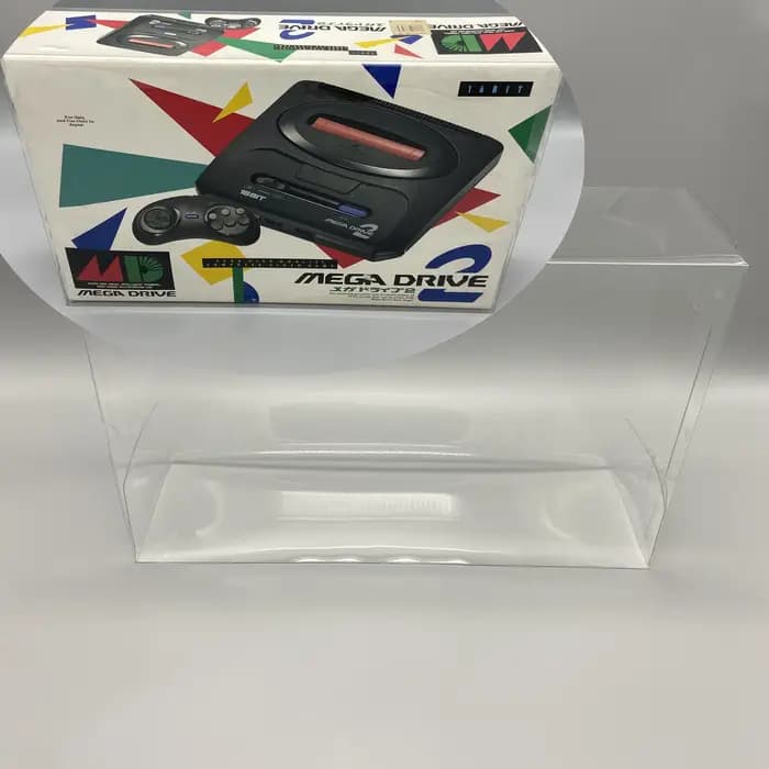 Boîte de protection transparente pour console MEGA DRIVE