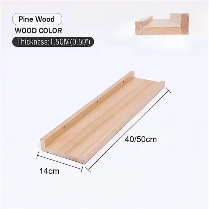 Étagères murales flottantes en bois DIY