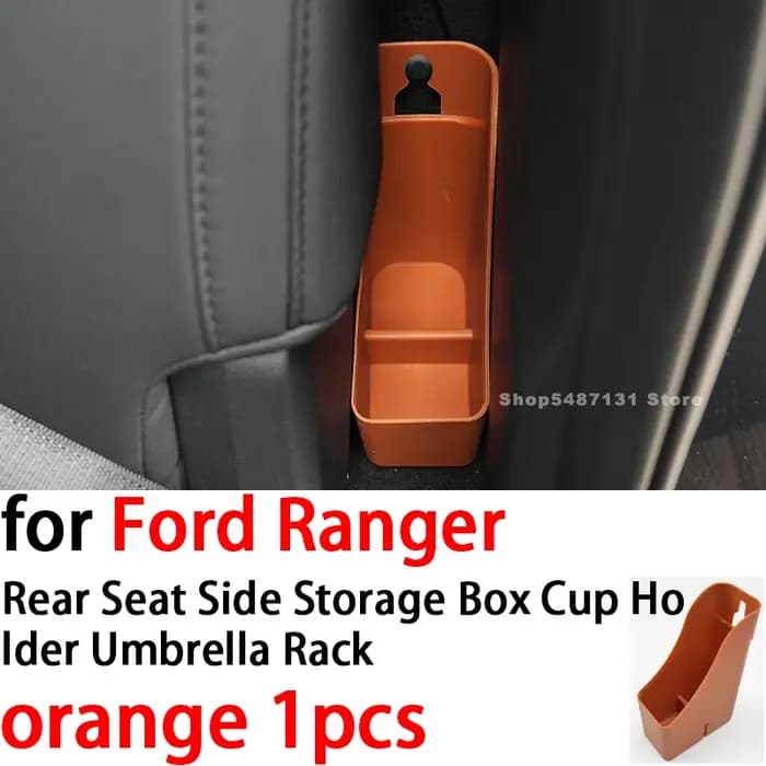 Boîte de rangement latérale pour siège arrière de voiture