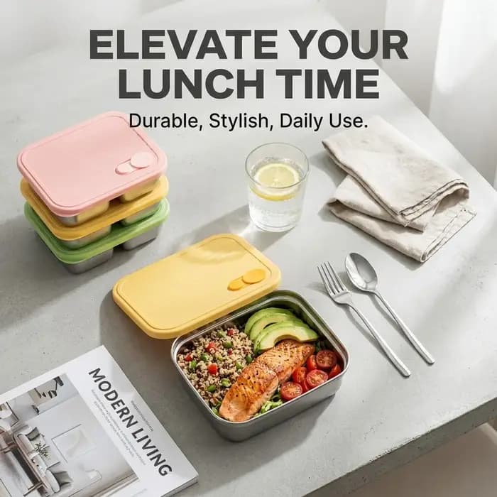 Conteneur alimentaire portable pour salade de fruits