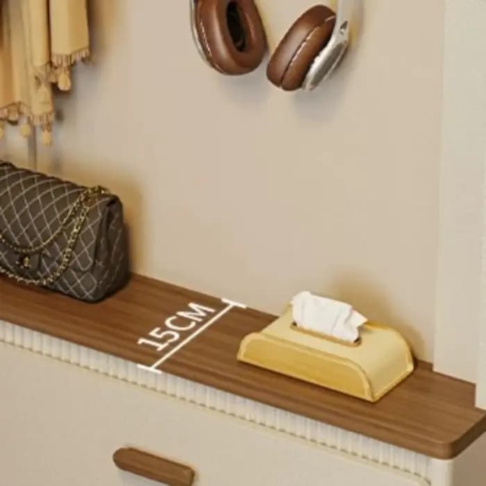 Meuble à chaussures avec portes