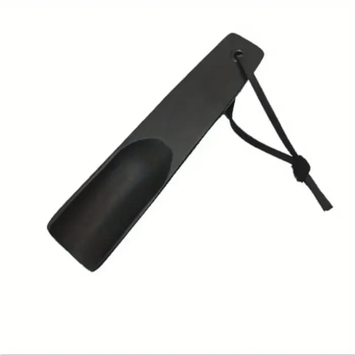 1 pièce de chausse-pied portable en bois, confortable, durable, pratique et facile à mettre sur les chaussures, un must à la maison.