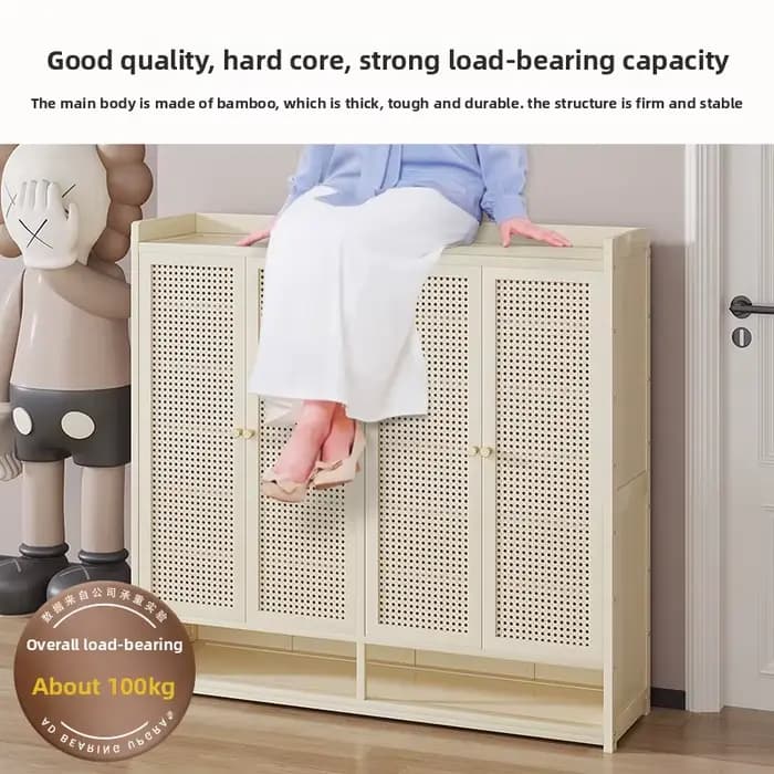 Armoire à chaussures multicouche de grande capacité