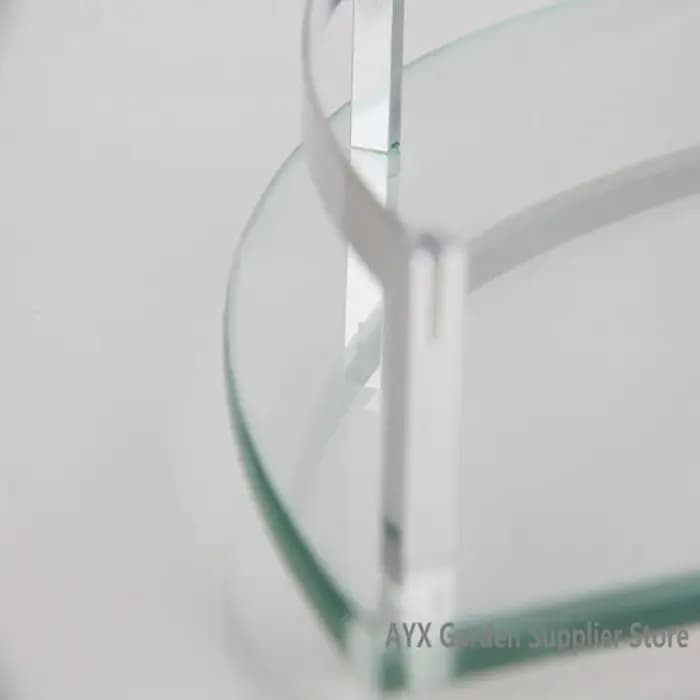 HOGlass-Support d'étagère triangulaire pour bain-douche
