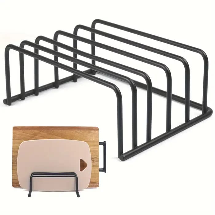 Support de rangement pour planches à découper de cuisine, organisateur de placard pour ustensiles de