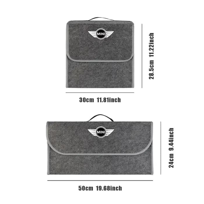 Boîte de rangement pliable pour voiture MINI Cooper JCW WORKS R55 R56 F55 F56 R57 R58 R59 R60 R50
