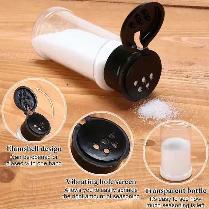 Bouteilles de secoueur d'assaisonnement d'épices portables