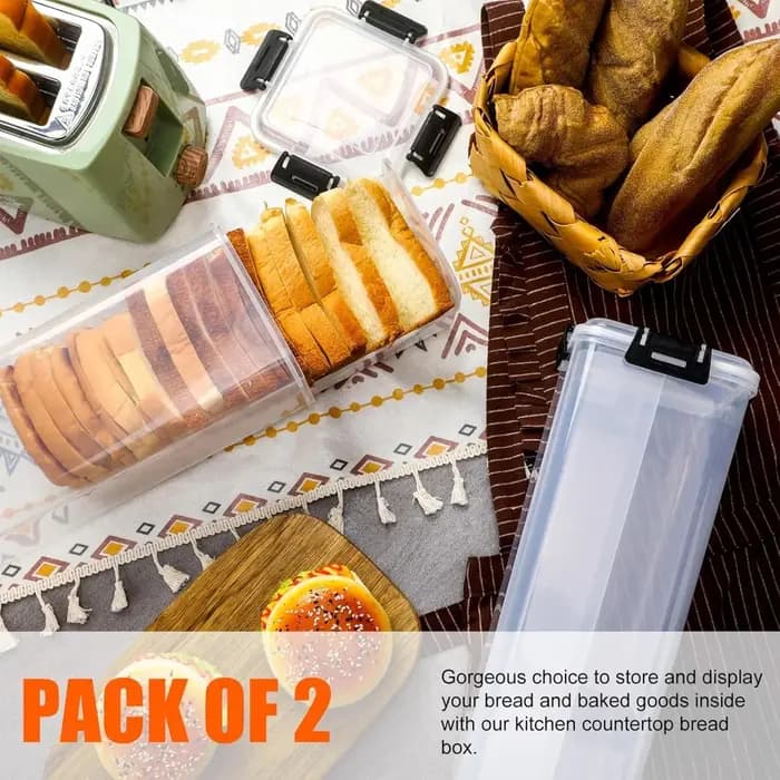 Conteneur de stockage de pain de 4 litres