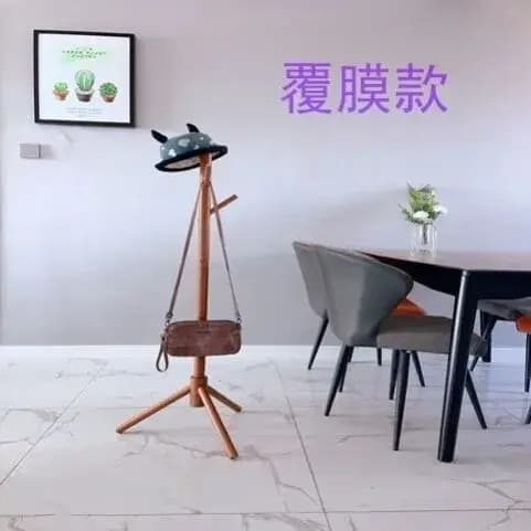 Porte-manteau sur pied portable et économique pour entrée