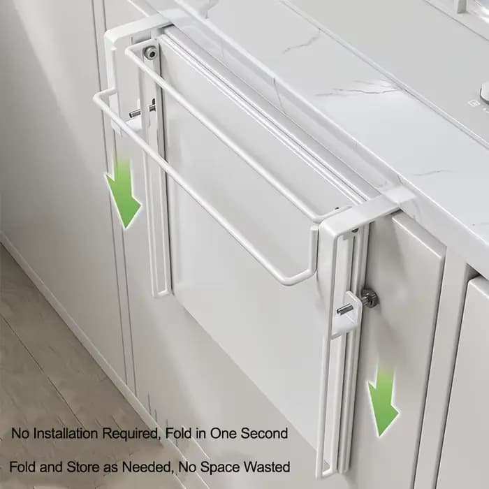 Étagère pliable pour porte d'armoire – Rangement de comptoir et panneau de séparation