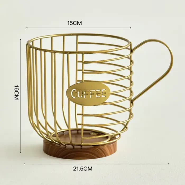 Support de rangement rotatif en métal pour dosettes de café, peut contenir 24 capsules Dolce Gusto,