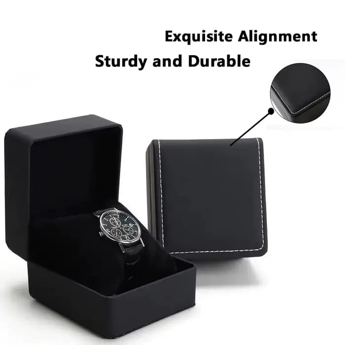 Lnofxas – coffret cadeau noir pour montre unique