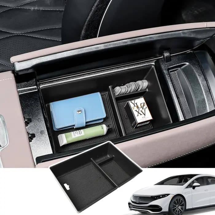 Boîte d'accoudoir de console centrale pour Mercedes Benz