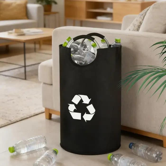 Panier de rangement pliable 82L pour bouteilles vides