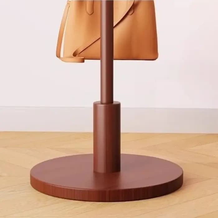 Porte-manteau sur pied porte-vêtements en bois
