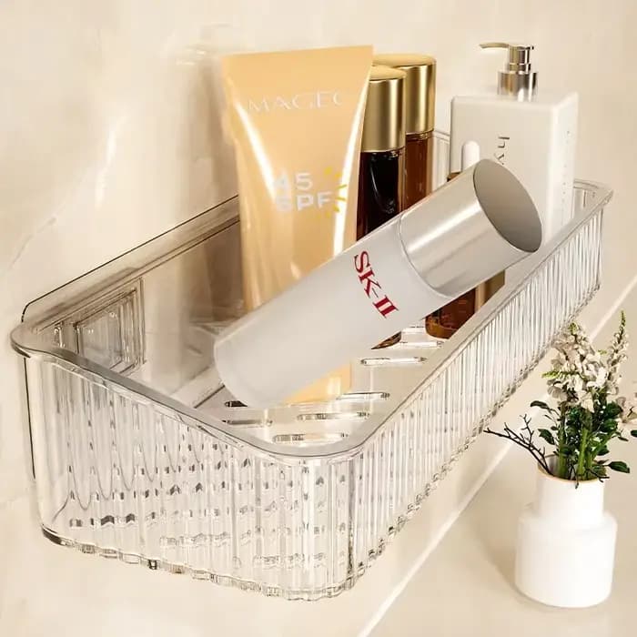 Étagère d'angle pour gel douche
