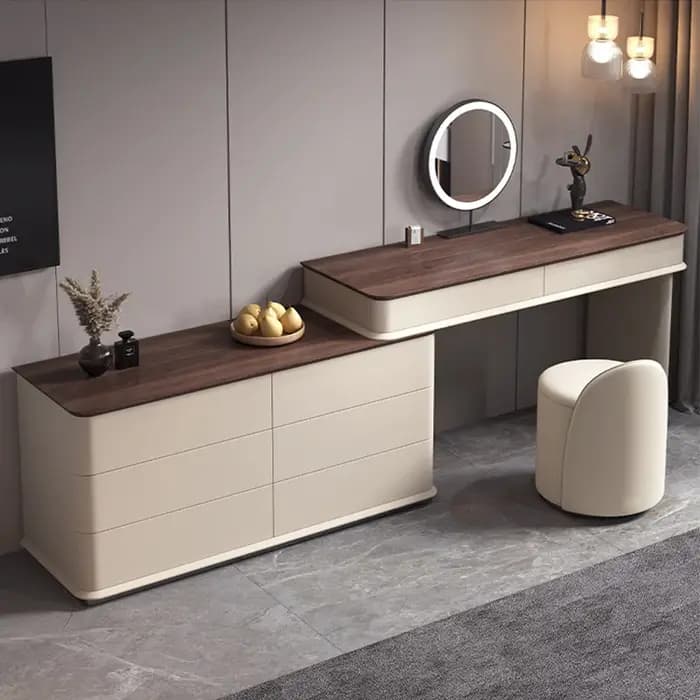 Commode en bois massif LH