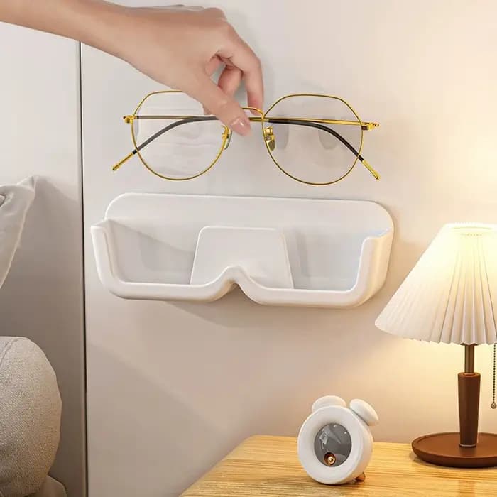 Présentoir de rangement mural pour lunettes