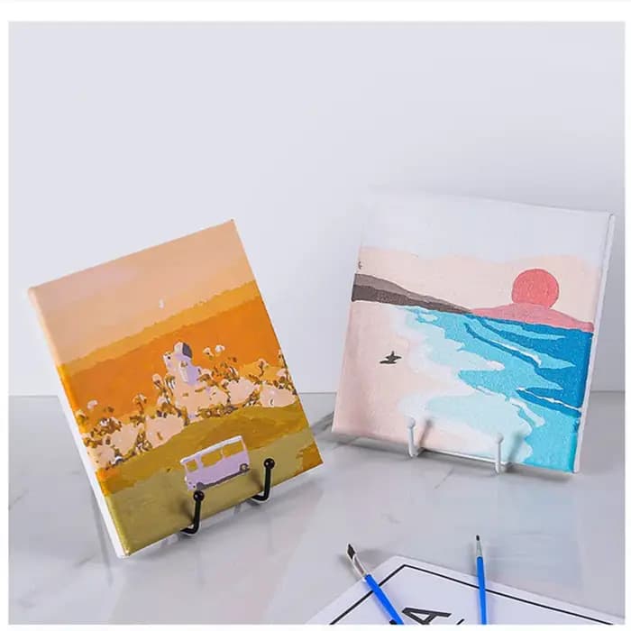 Présentoirs d'art en fer