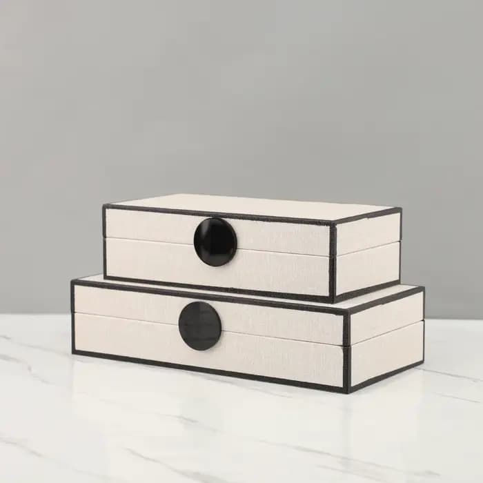 Boîte de rangement en bois