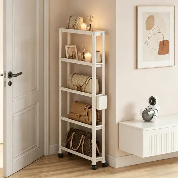Organisateur de rangement mural à 3 niveaux pour porte