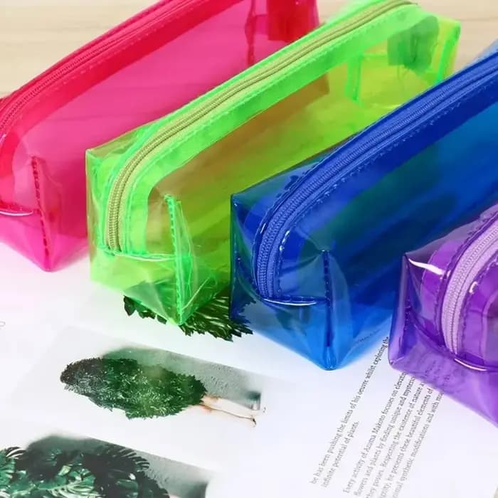 Sac de rangement de crayons coloré Simple