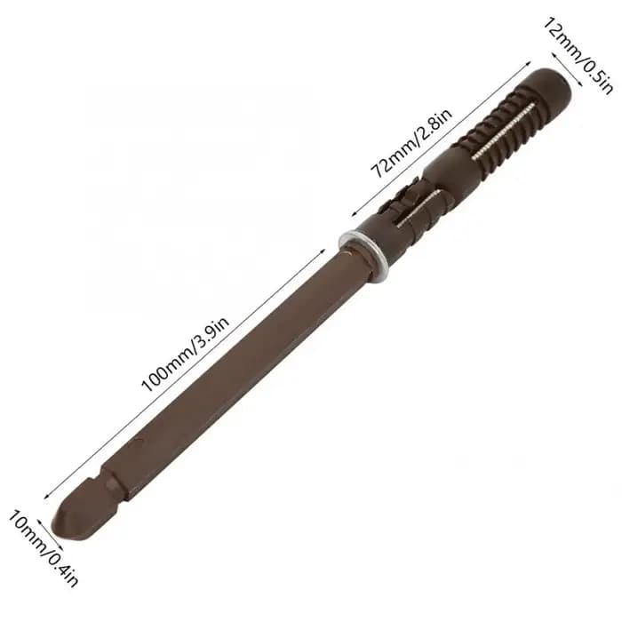 Supports de Support d'étagère dissimulés 10x100mm
