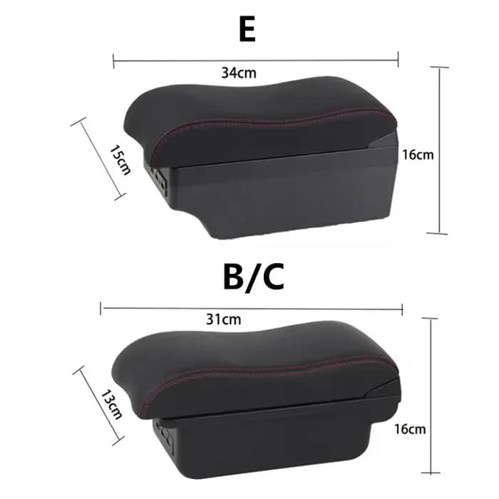 Boîtes de rangement pour Renault Captur 2018-2021 Kaptur