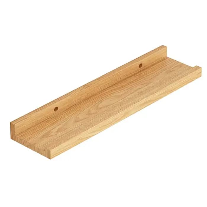 Petite étagère murale en bois massif