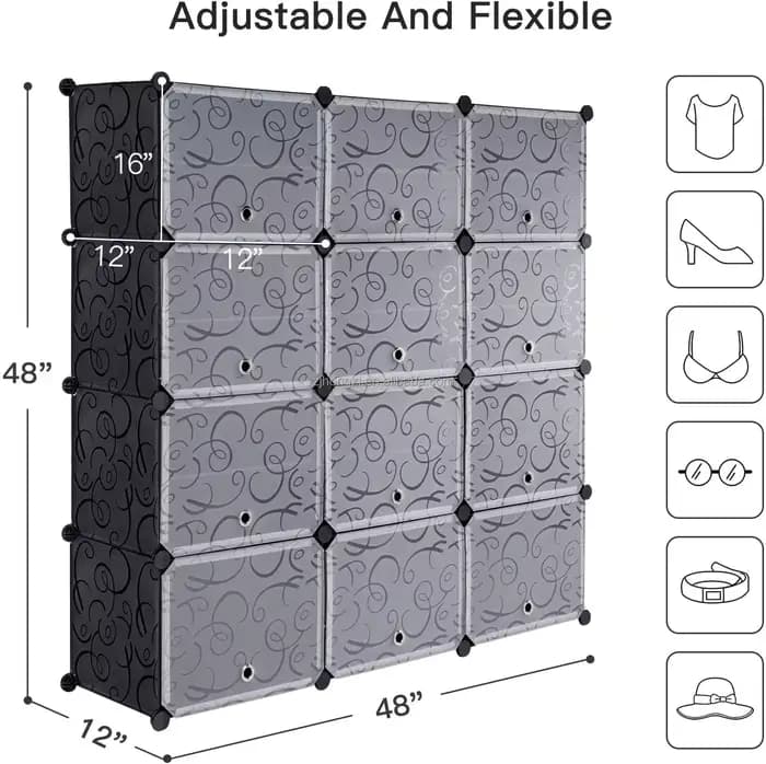 Armoire modulaire pour gagner de l'espace