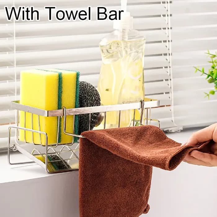 Support de rangement pour outils de nettoyage d'évier