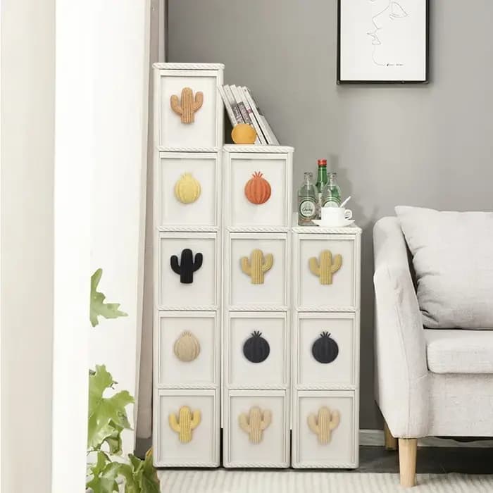 Armoire de rangement mince à espace étroit pour salles de bains