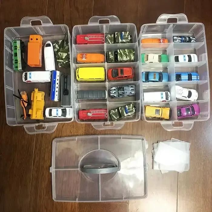 Mini boîte de rangement pour modèle de voiture