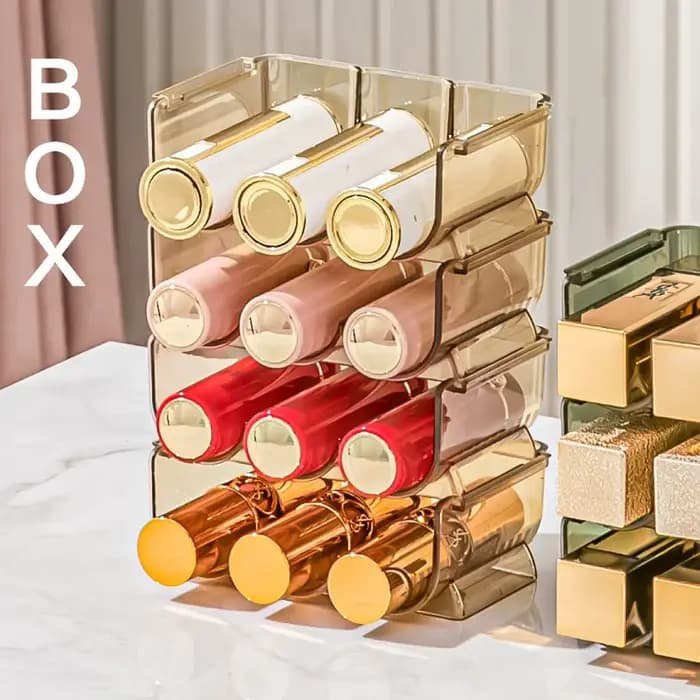 Boîte de rangement pour rouge à lèvres
