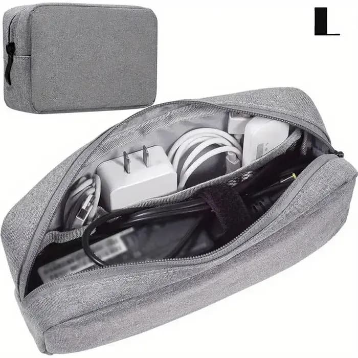 Sac de rangement pour câbles électroniques, sac de voyage pour petits appareils électroniques, carte SD, banque d'alimentation