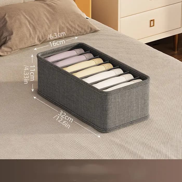 20/6/7/1 grilles Cation PP chaussette soutien-gorge pantalon simplicité organisateurs d'armoires et de tiroirs maison tri boîtes rangement organisateur boîte