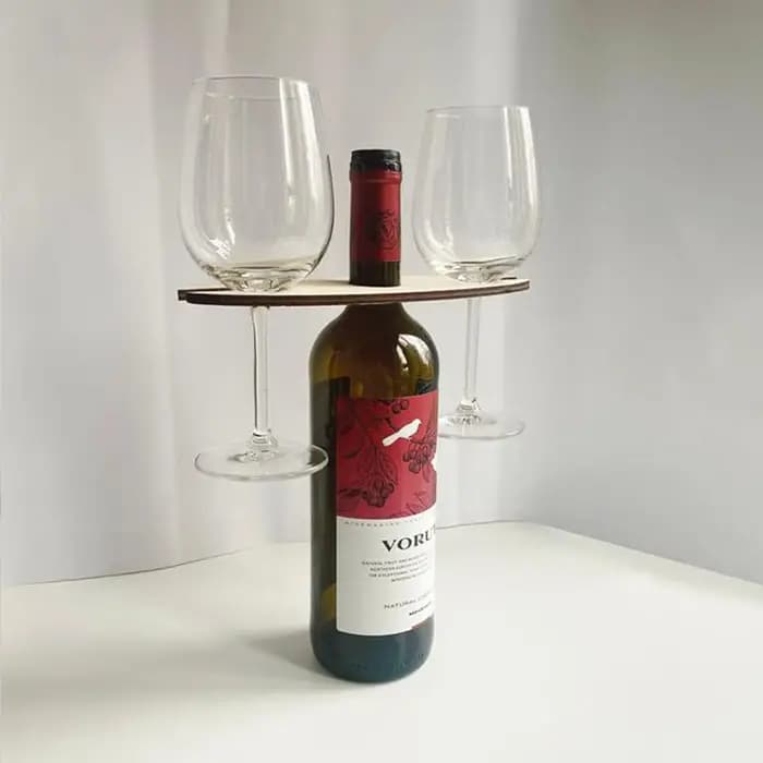 Casier à vin en bois créatif personnalisé artisanat en bois cadeaux à vin casier à vin
