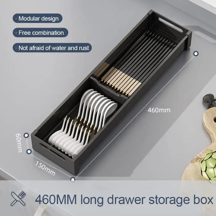 MELEvalui-Coutellerie extensible sous armoire