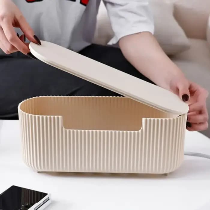 Boîte de rangement de câbles de bureau de qualité supérieure