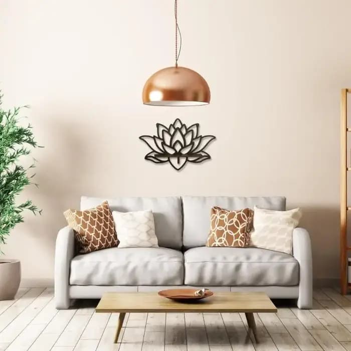 Étagère d en bois sculpté à fleurs