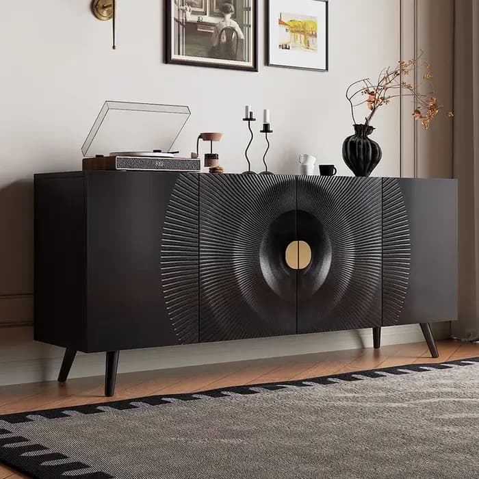 Armoires de salon italiennes minimalistes