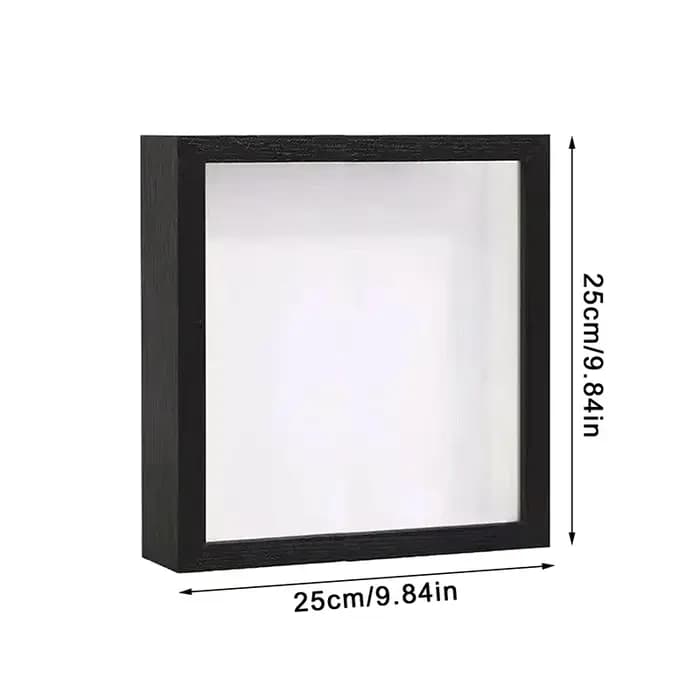 Boîtes à Ombre Personnalisées pour Photos – Mini Musée DIY – Boîte à Silhouettes – Cadre de Présentation – Vitrine
