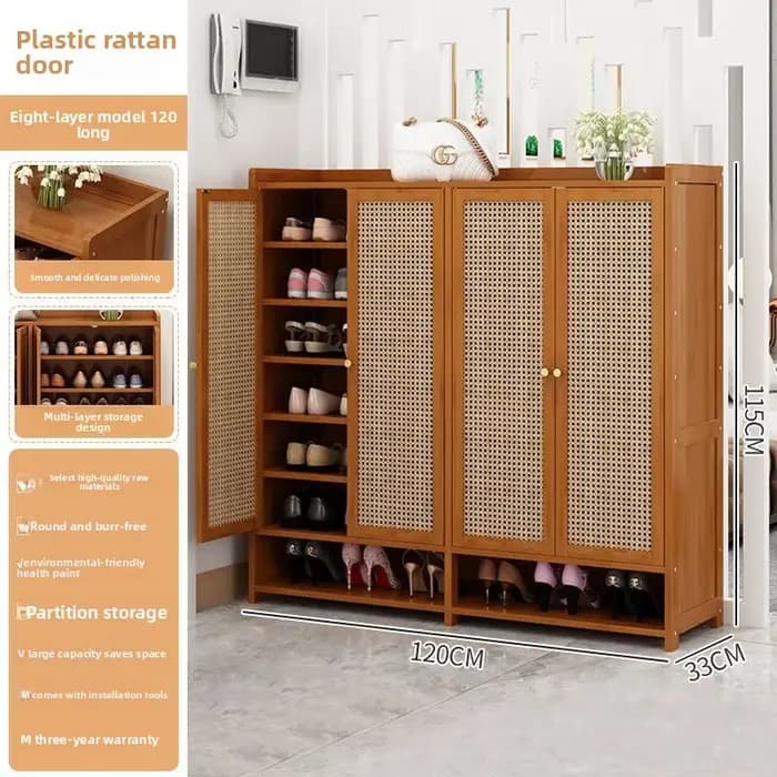 Armoire à chaussures multicouche de grande capacité
