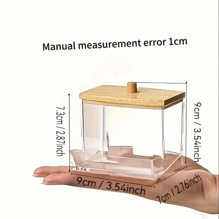 Boîte de rangement pour cotons-tiges