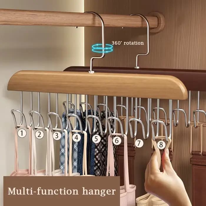 1 pièce/3 pièces multi-fonctionnel femmes rangement soutien-gorge cintre robuste Durable maison garde-robe organisateur