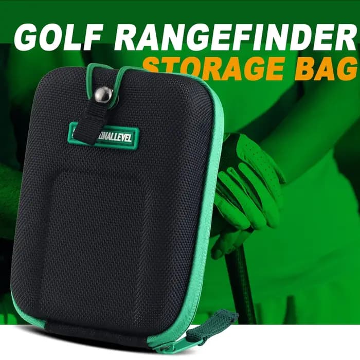 Sac de transport pour télémètre de golf, étui pour télémètre, sac en EVA avec mousqueton et clip de ceinture, boîte de rangement étanche pour télémètre